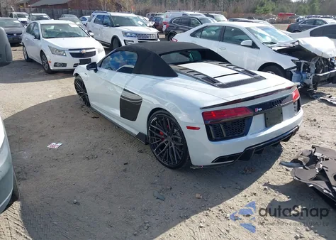 2018 Audi R8 Spyder from USA, damaged, VIN WUAVACFX3J7902212